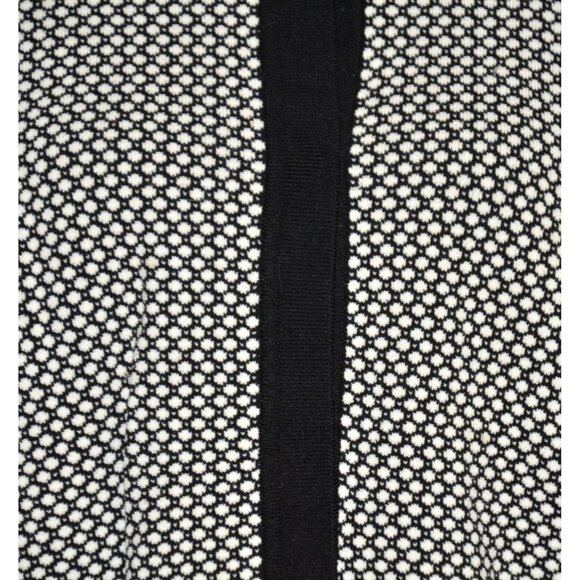 Jones New York Womens Plus 2X Black & White Snap Up Cardigan Sweater Career NICE - Picture 3 of 9